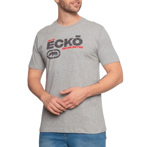 Camiseta Masculina Ecko Graph CINZA-EK113- -1-